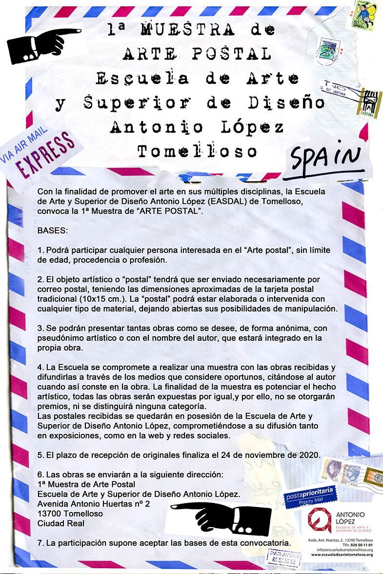 Convocatoria concurso Mail Art convocatoria mail art