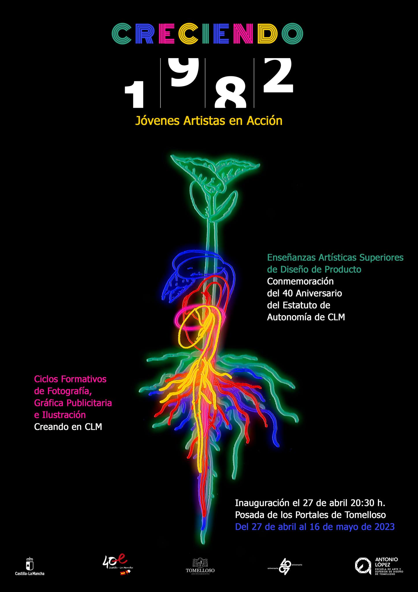 jovenes artistas en accion