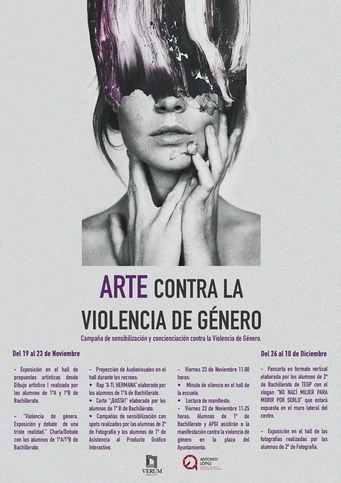 ARTE CONTRA LA VIOLENCIA arte contra violencia genero