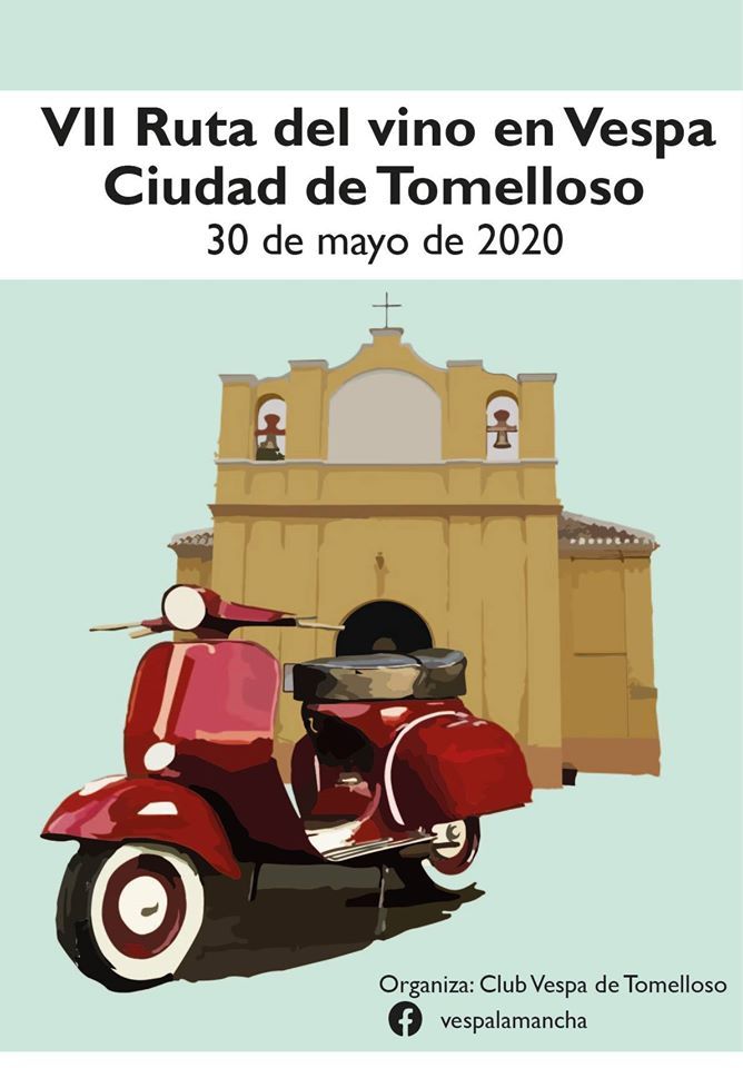 vii ruta del vino vespa