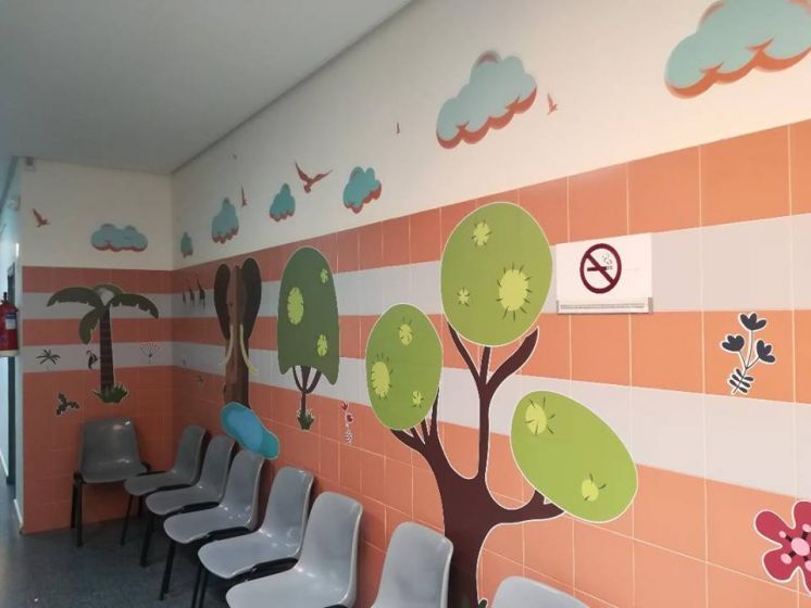 ILUSTRACI&Oacute;N DE LAS SALAS DE ESPERA DE PEDIATR&Iacute;A