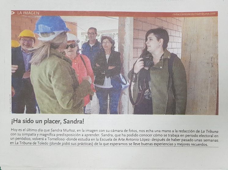DESPEDIDA, DEL PERI&Oacute;DICO LA TRIBUNA DE TOLEDO