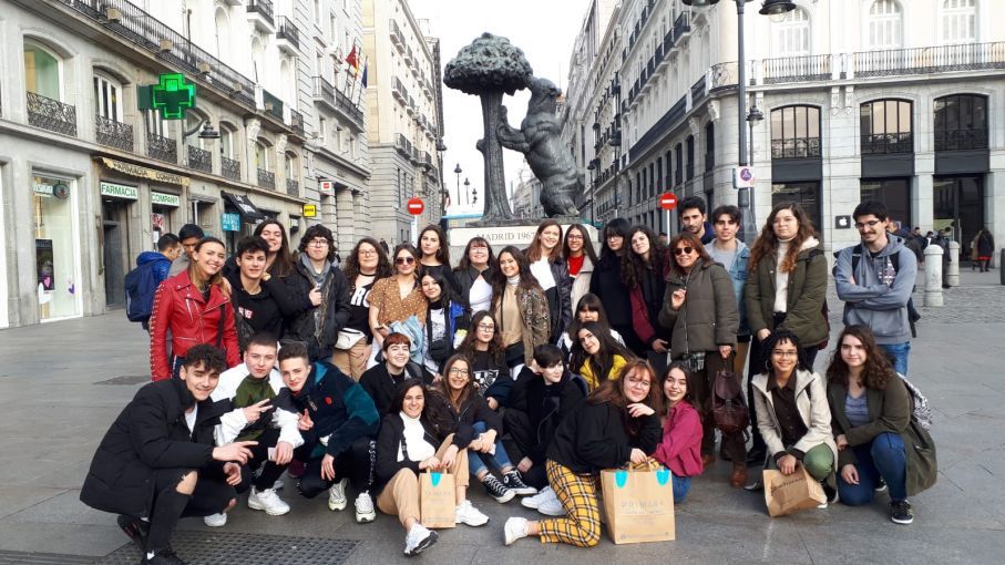 VISITA A MADRID DE ALUMN@S DE BACHILLERATO Y DEL CFGS DE FOTOGRAF&Iacute;A DE LA EASDAL.