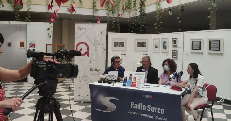 EASDAL ha recibido la visita de Radio Surco y TV La Mancha