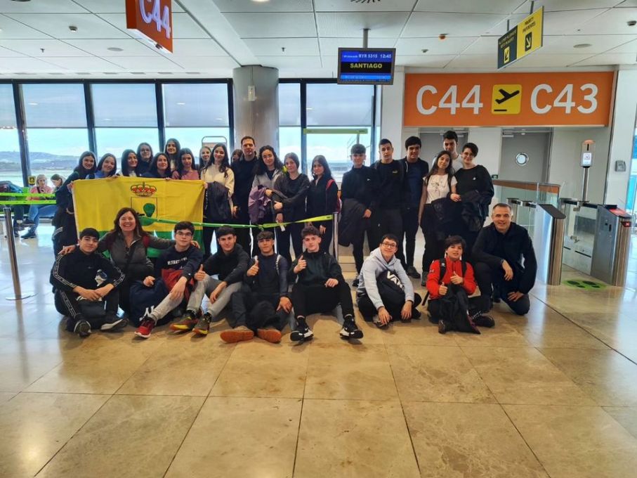 Nuestros alumnos en el Camino de Santiago
