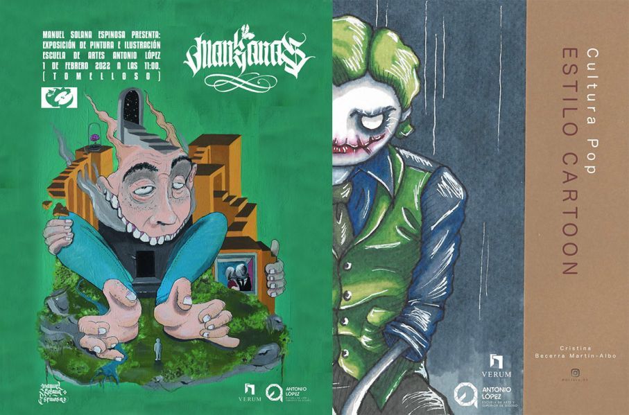 Inauguraci&oacute;n de las exposiciones tituladas "Manzanas" y "Cultura Pop. Estilo Cartoon"