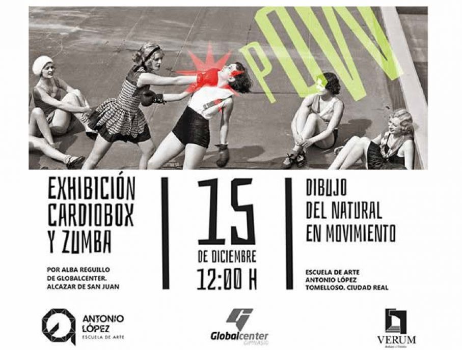 DIBUJOS DEL NATURAL EN MOVIMIENTO DE LA EXHIBICI&Oacute;N DE CARDIOBOX Y ZUMBA