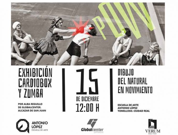 DIBUJOS DEL NATURAL EN MOVIMIENTO DE LA EXHIBICI&Oacute;N DE CARDIOBOX Y ZUMBA