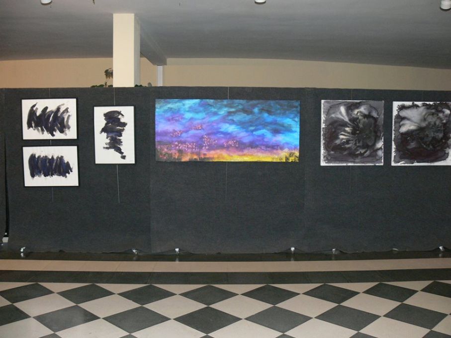 Exposici&oacute;n Tormentas de Elena Ab&oacute;s / Esther de la Cruz
