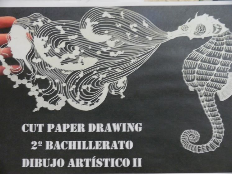 CUT PAPER DRAWING