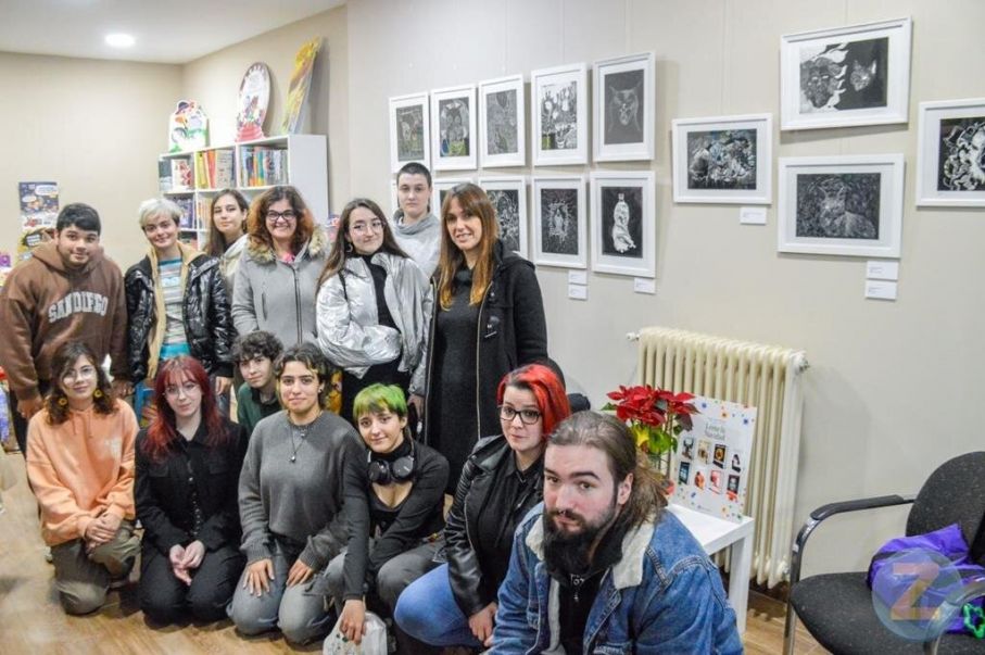 ALUMNOS DE LA EASDAL ENSE&Ntilde;AN EL POE M&Aacute;S SOMBRIO