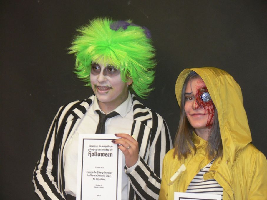 CONCURSO AL MEJOR DISFRAZ Y AL MEJOR MAQUILLAJE