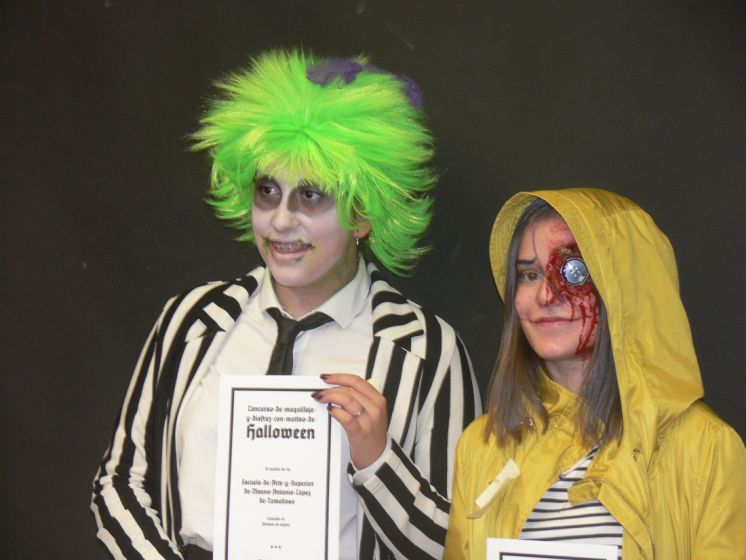 CONCURSO AL MEJOR DISFRAZ Y AL MEJOR MAQUILLAJE