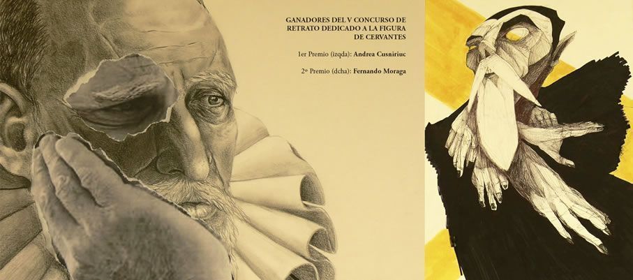 GANADORES DEL V CONCURSO DE RETRATO DEDICADO A LA FIGURA DE CERVANTES