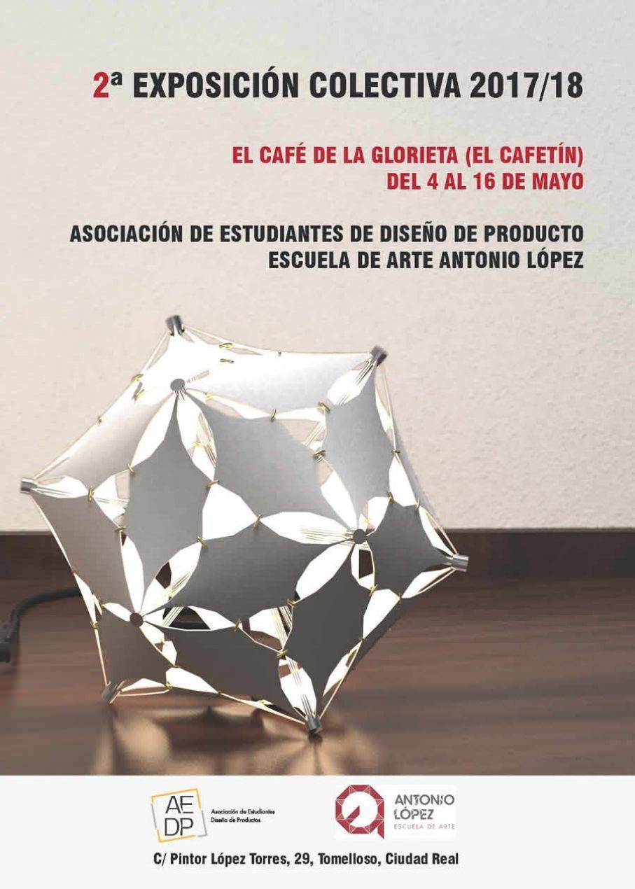LA ASOCIACI&Oacute;N DE ESTUDIANTES DE DISE&Ntilde;O DE PRODUCTO EXPONE EN EL CAFET&Iacute;N DE TOMELLOSO