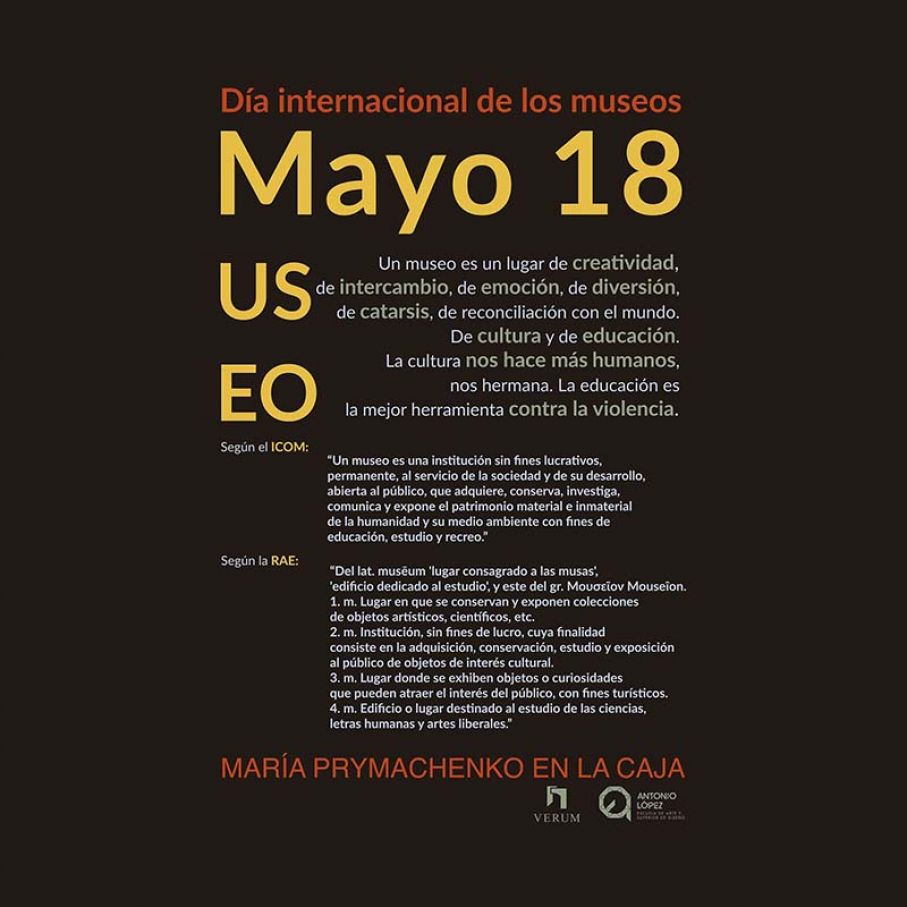D&Iacute;A INTERNACIONAL DE LOS MUSEOS
