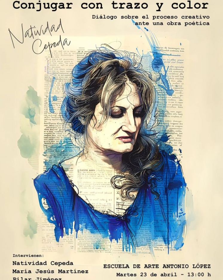 Martes 23 de abril, encuentro con la poeta Natividad Cepeda