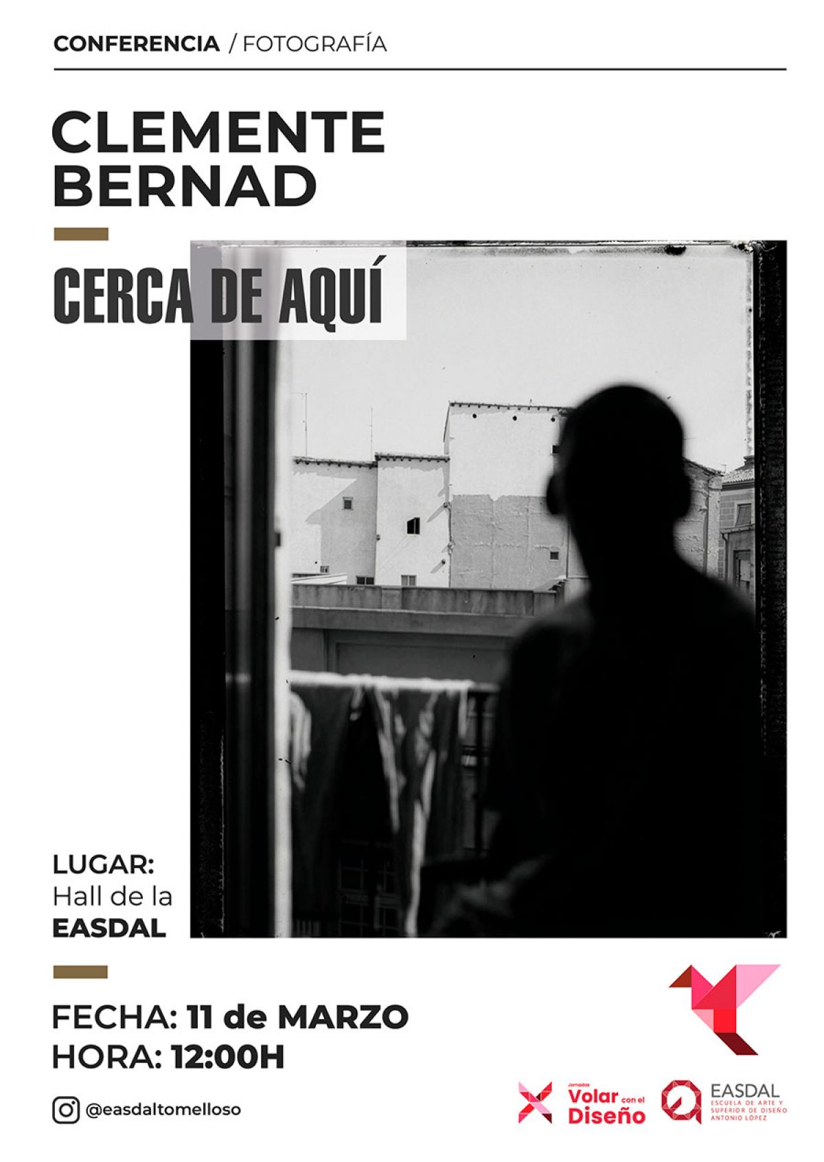 Conferencia Clemente Bernad &ldquo;Cerca de Aqu&iacute;