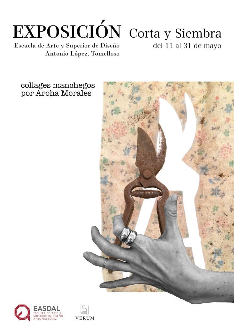 LA ARTISTA AROHA MORALES EXPONE ''CORTA Y SIEMBRA'' EN LA ESCUELA DE ARTE Y SUPERIOR DE DISE&Ntilde;O ANTONIO L&Oacute;PEZ