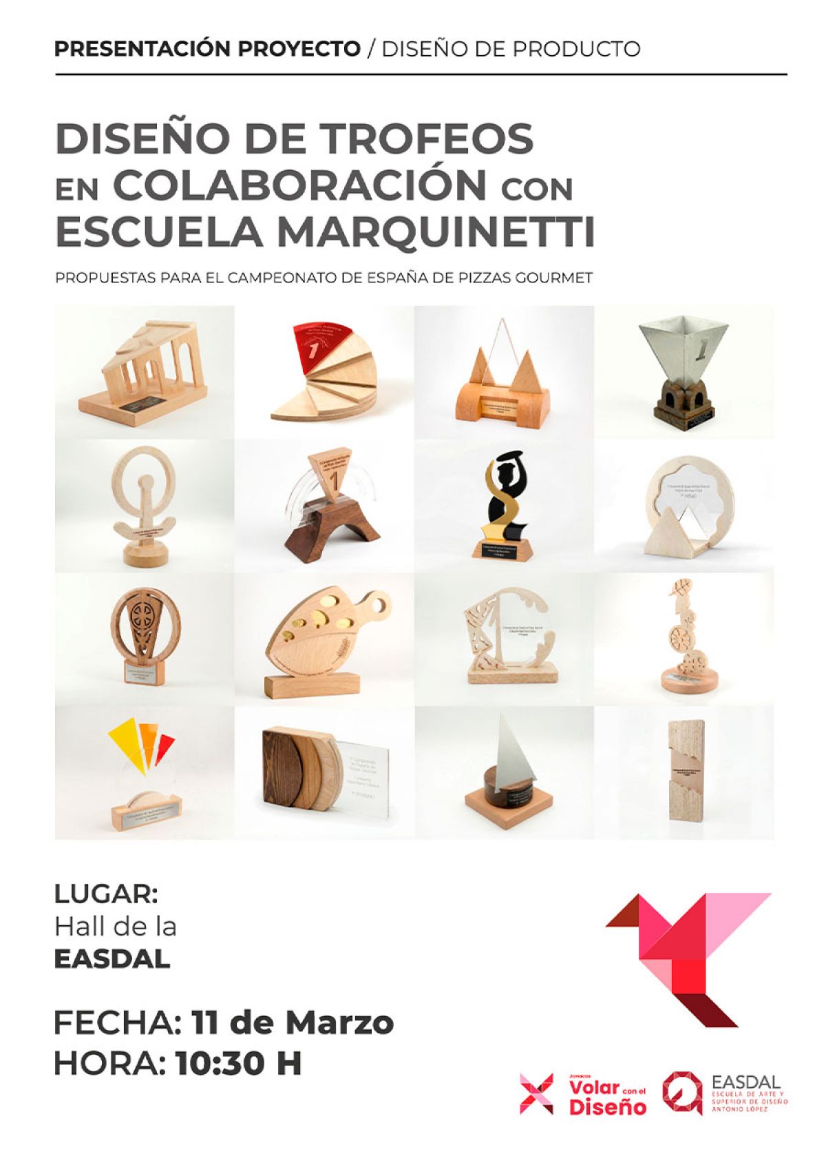 Concurso de dise&ntilde;o del trofeo para el Campeonato Nacional de Pizza Gourmet 2026