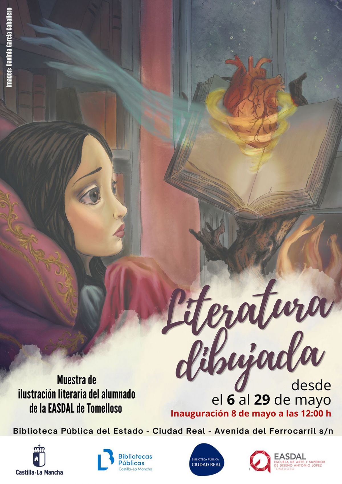 Exposici&oacute;n art&iacute;stica &ldquo;Literatura dibujada&rdquo;. Muestra de ilustraci&oacute;n literaria del alumnado de la EASDAL de Tomelloso